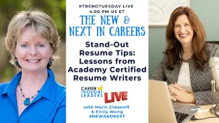 Stand-Out Resume Tips: Lessons from Academy Certified Resume Writers