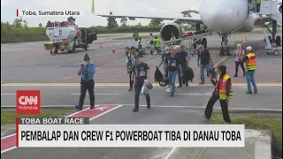 Pembalap Dan Crew F1 Powerboat Tiba di Danau Toba