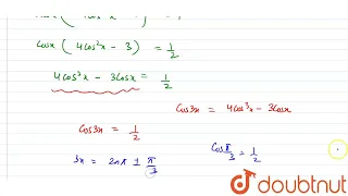 If 2cosx(4sin(pi/4+x) sin(pi/4-x)-1)=1 then for x in [0,p then the number of solution s is n ,an...