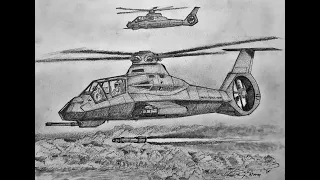 How to Draw a RAH-66 Comanche