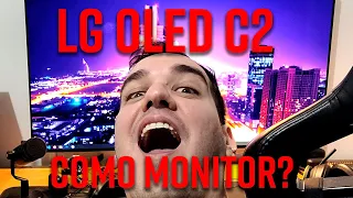 LG OLED C2 42" COMO MONITOR DO PC, deu certo? E o burn-in?