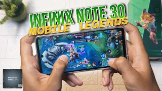 Infinix Note 30 Mediatek Helio G99 Mobile Legends Gaming Test 2023 | @ZYDREVIEW