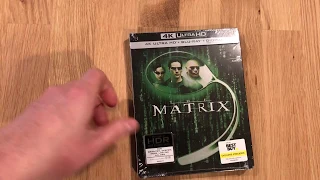 The Matrix 4K Steelbook Unboxing