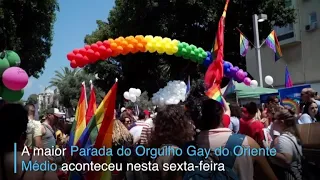 A maior Parada Gay do Oriente Médio | AFP