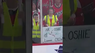 Air Oshie Landing Crew attempts to bring in T.J.