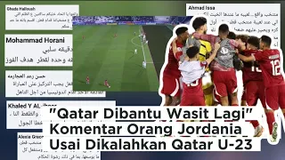 "Qatar Dibantu Wasit Lagi" Komentar Orang Jordania Usai Dikalahkan Qatar U-23