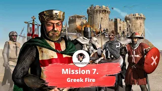 Stronghold Crusader   Mission 7 Greek Fire  Speed Run Crusader Trail