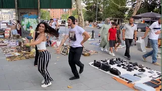 Малика Лезгинка 2022 Девушка Танцует Взорвала На Рынке В Тбилиси Чеченская Песня Malika ALISHKA