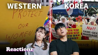 Koreans React To Different Queer Parades In Korea And Western Countries | 𝙊𝙎𝙎𝘾