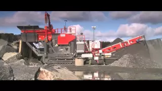 Sandvik UJ540 Mobile Jaw Crusher