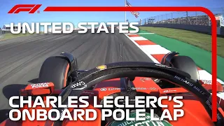 Charles Leclerc's Pole Lap | 2023 United States Grand Prix | Pirelli