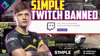 S1mple Banned on Twitch for Using Homophobic Slur