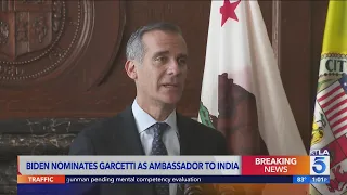 L.A. Mayor Eric Garcetti nominated to serve as ambassador to India