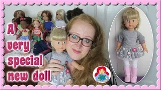 A very special doll arrived in the mail! • Unboxing Götz doll