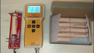 Тест высокотоковых аккумуляторов  JOUYM 18650, 3000 мАч, 30 А
