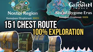 151 Chest Guide Nostoi Region & Sea of Bygone Eras - Fontaine 4.6 FULL TIMESTAMP Genshin Impact