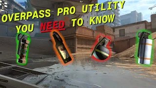 CS2 Overpass - Every Nade you Need to Know