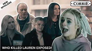 Who killed Lauren exposed! Every huge spoiler from game-changing Coronation Street week #corrie