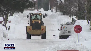 Winter storm recovery efforts in Leavenworth following record snowfall | FOX 13 Seattle