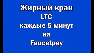 Жирный кран LTC каждые 5 минут