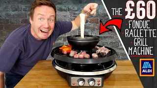 The £60 electric fondue, grill & raclette machine!