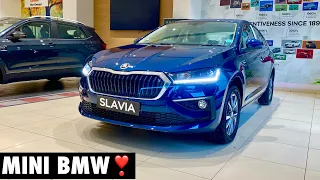 Unveiling The Stunning Skoda Slavia Lava Blue Edition | Review 2023 | Santosh Kushwaha