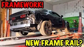 Rebuilding A Wrecked 2017 Dodge Hellcat Part 3