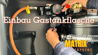 Gaskasten im Wohnmobil 🚐 Einbau einer Gastankflasche und Umbau auf DuoControll System