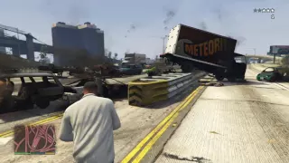 Grand Theft Auto V Big Highway Explosion