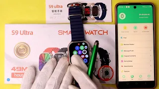S9 Ultra Smart Watch Siri Voice Command