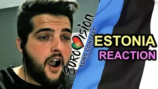 Eurovision 2018 Estonia - REACTION & REVIEW [Elina Nechayeva - La Forza]