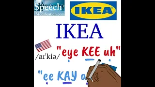 How to Pronounce IKEA In English and Swedish