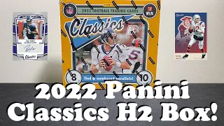 FUN VALUE RIP FOR $95! | 2022 Panini Classics Football H2 Hobby Box