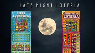 LATE NIGHT WITH SUPER LOTERIA AND MILLION DOLLAR LOTERIA, TEXAS LOTTERY SCRATCH