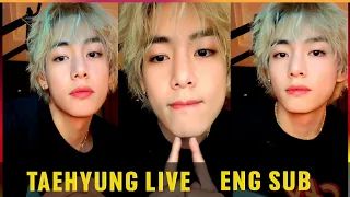 [Eng Sub] Taehyung Weverse Live ( 28-08-2023 ) BTS V 🔥#kpop