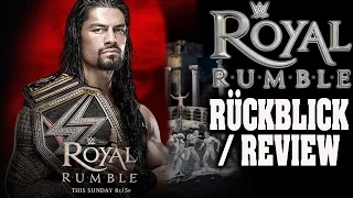 WWE ROYAL RUMBLE 2016 RÜCKBLICK / REVIEW