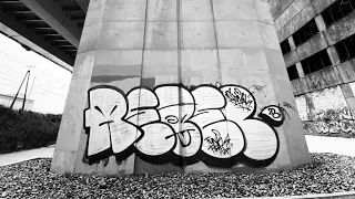 Graffiti bombing. Only tags and Throwups. Fr8 and street. Rebel813 2023 4K