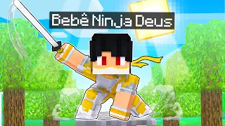 P3DRU TREINOU e virou um NINJA DEUS no Minecraft