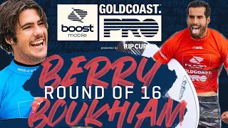 Ramzi Boukhiam vs Oscar Berry | Boost Mobile Gold Coast Pro - Round of 16 Heat Replay