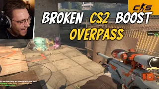 S TIER BOOST ON OVERPASS CS2 | PROS AND CS2 HIGHLIGHTS