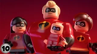 Top 10 Superheroes In LEGO The Incredibles