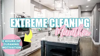 🤯INSANE 2 HOURS OF CLEANING MARATHON | EXTREME CLEANING MOTIVATION-CLEAN WITH ME-CLEANING MUSIC