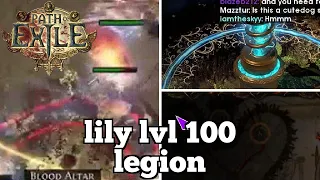 lily lvl 100 legion | Daily Path of Exile Highlights