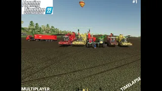 Making lot of money from SUGAR BEETS | Haut-Beyleron | Farming Simulator 22 Multiplayer | Episode 1