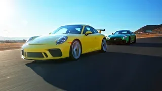 Porsche 911 GT3 vs AMG GT R - Head 2 Head Preview Ep. 100