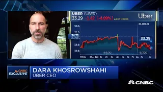 Uber CEO Dara Khosrowshahi on the rise in food delivery during the pandemic