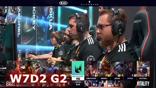 Excel Esports vs Vitality | Week 7 Day 2 S9 LEC Summer 2019 | XL vs VIT W7D2