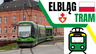 The Small and Colorful Tram System of Elbląg | Tramwaje w Elblągu 🇵🇱🚋| Urban Transport #32