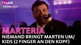 Marteria - Niemand bringt Marten um / Kids (2 Finger an den Kopf) | 1LIVE Krone 2021