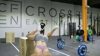 Brooke Wells 30-Inch Box Jump Blooper Vibes 🥴